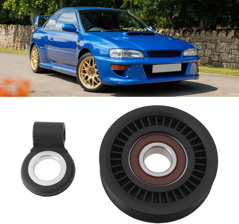 OTOTEC 1Pc Air Conditioner Belt Tensioner Pulley with Adjuster 73134AC001 73131FC000 Compatible with Subaru Impreza 1996-2007 - Image 4